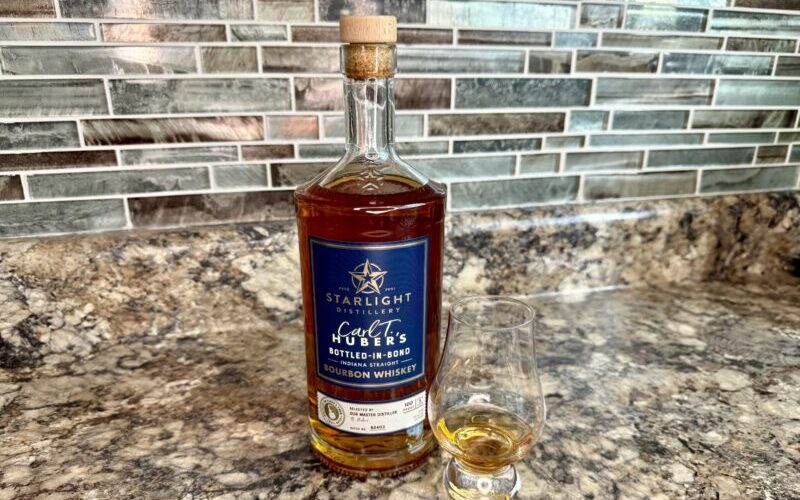 Starlight Carl T. Huber's Bottled in Bond Bourbon Whiskey