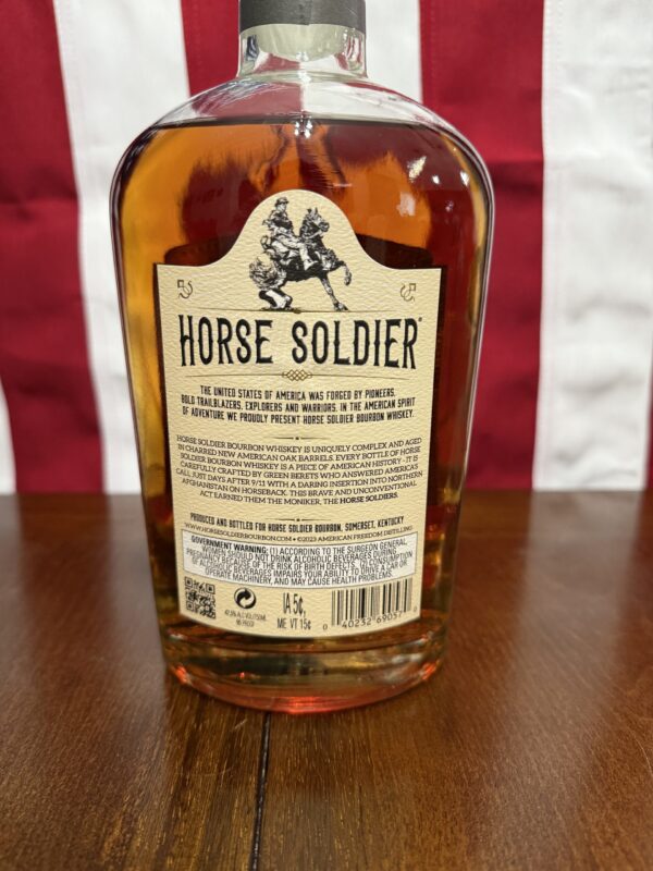 Horse Soldier Small Batch Bourbon Label