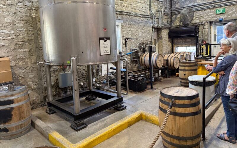 Woodford Reserve Barrel Filling