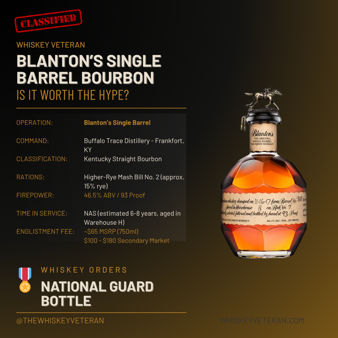 Blanton's Single Barrel Bourbon