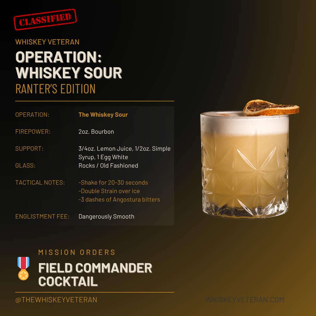 Whiskey Sour Cocktail