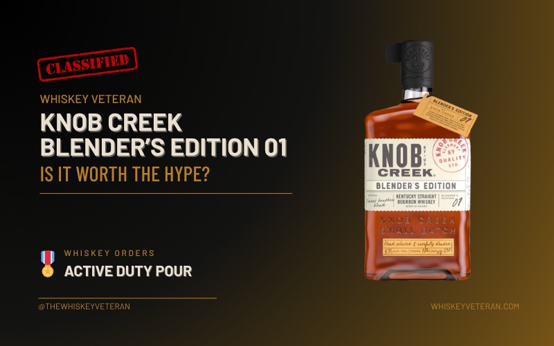 Knob Creek Blender’s Edition 01 Review
